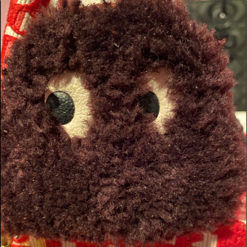 Authentic ANYA HINDMARCH coin purse/keychain.